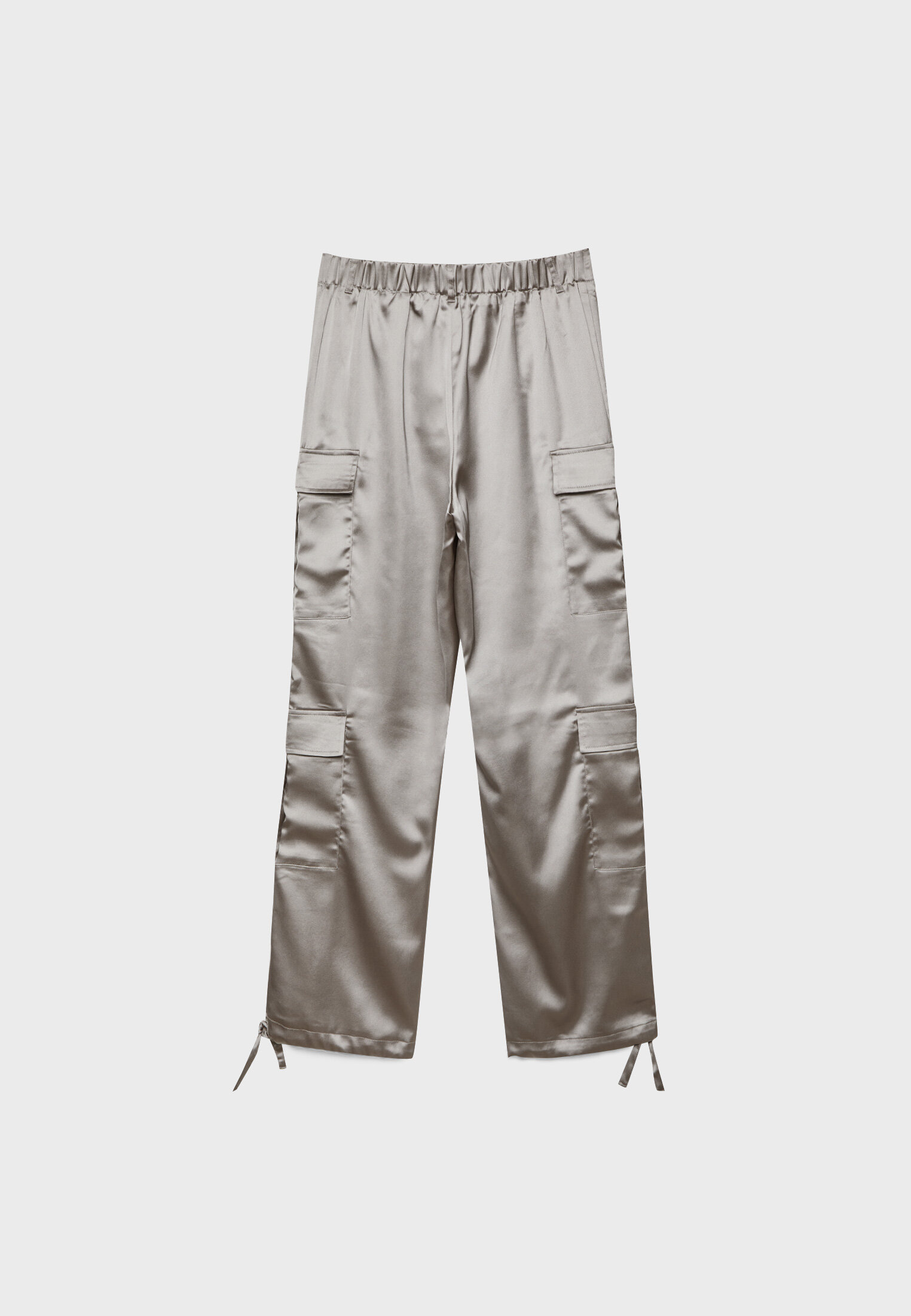 Satin cheap cargo shorts