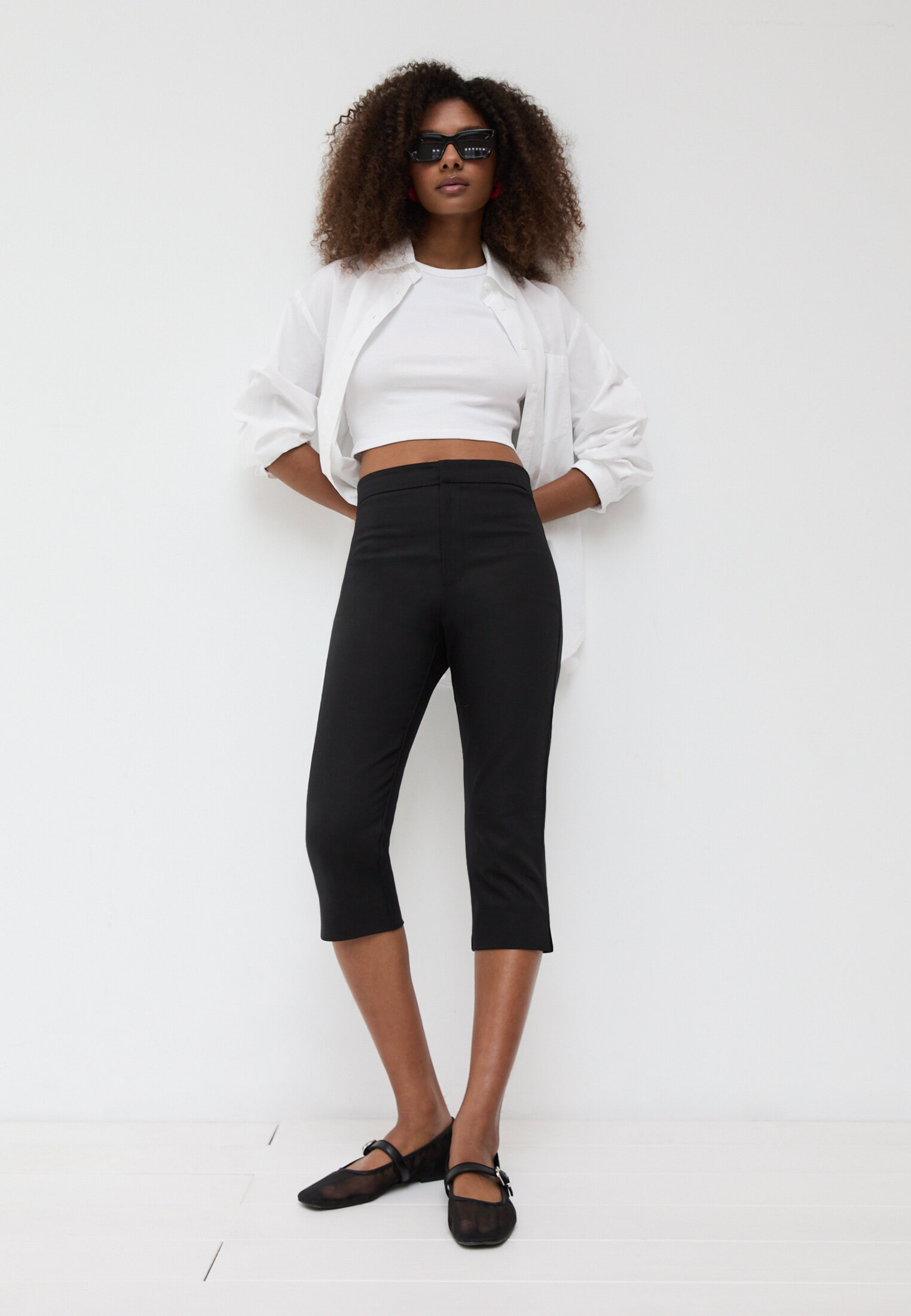 Smart capri trousers