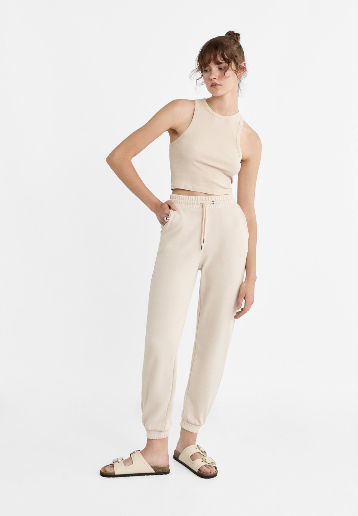 Pantalon jogger 2024 stradivarius