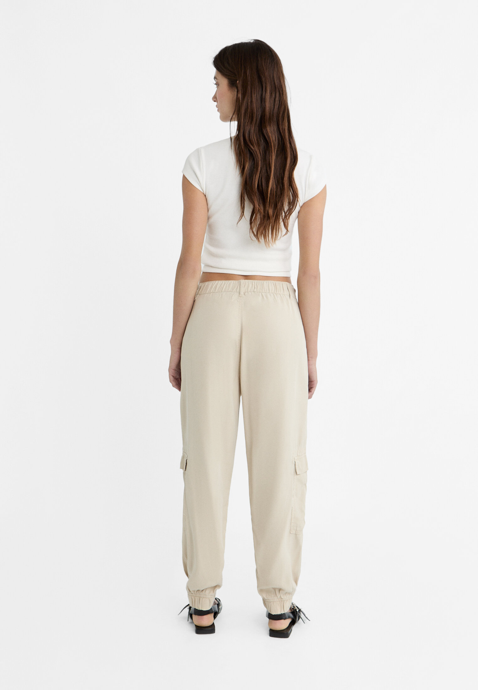 Pantalon cargo online fluide