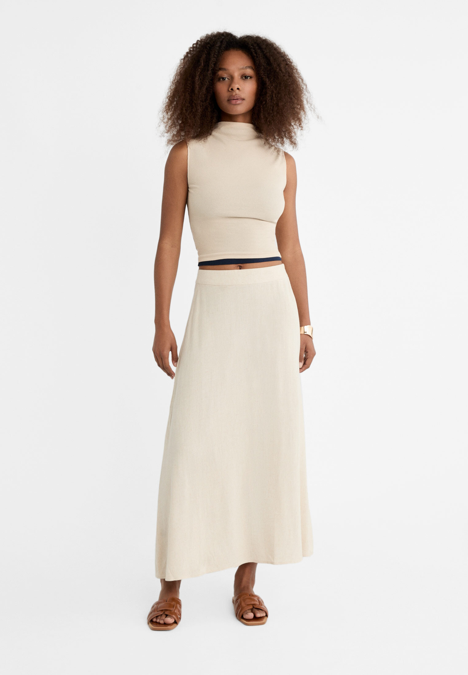 Flowy skirt layered hotsell