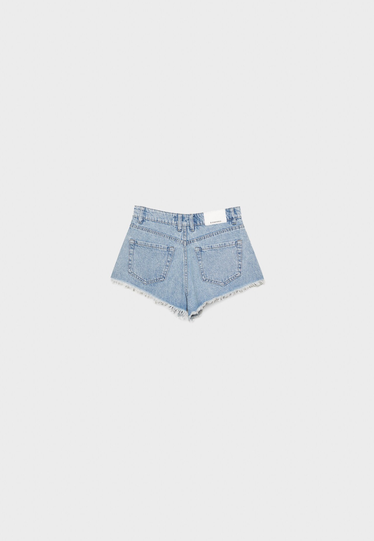 Micro Mini Blue Jean Shorts, Apparel Denim Micro Shorts
