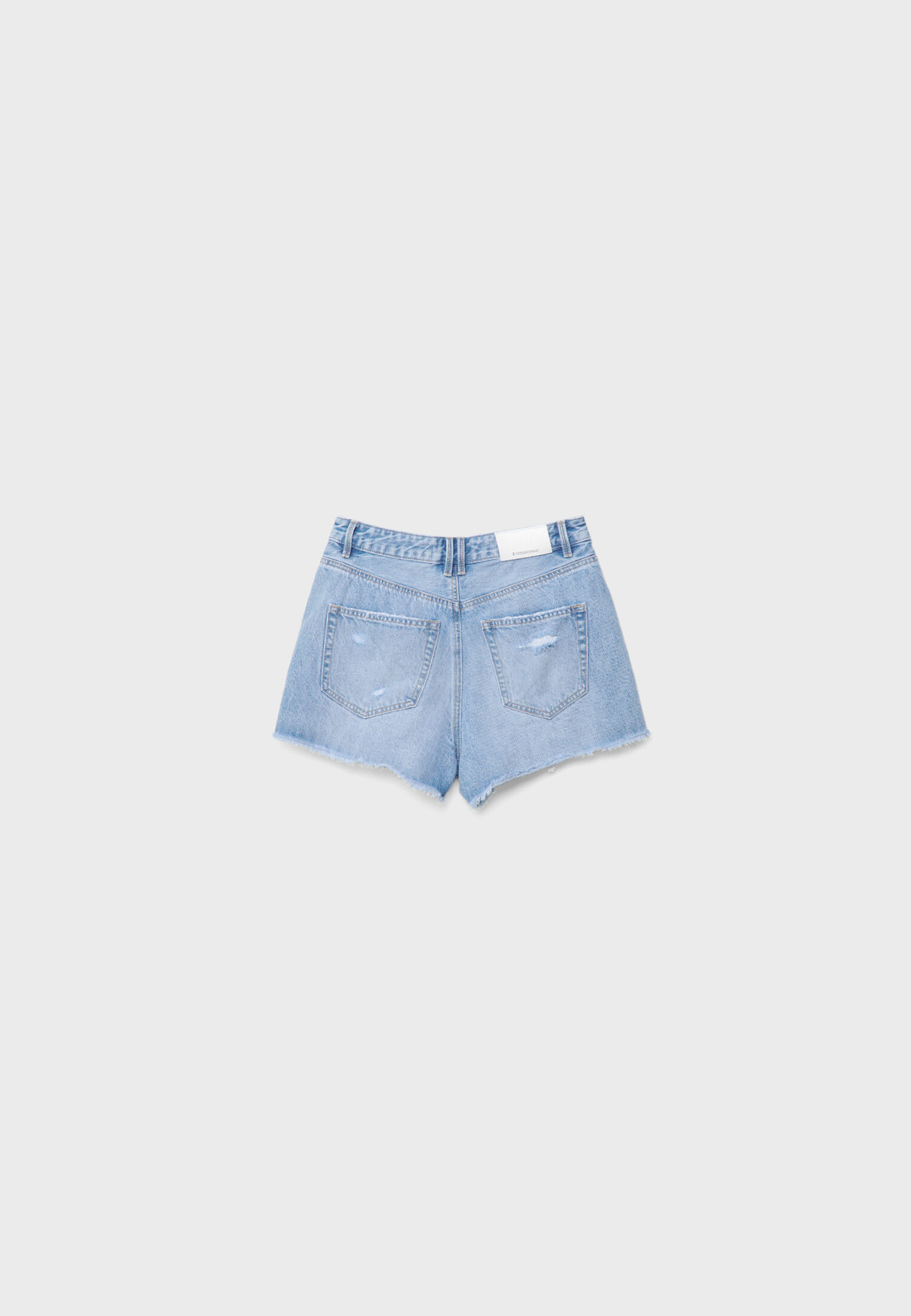 Short ripped denim on sale shorts