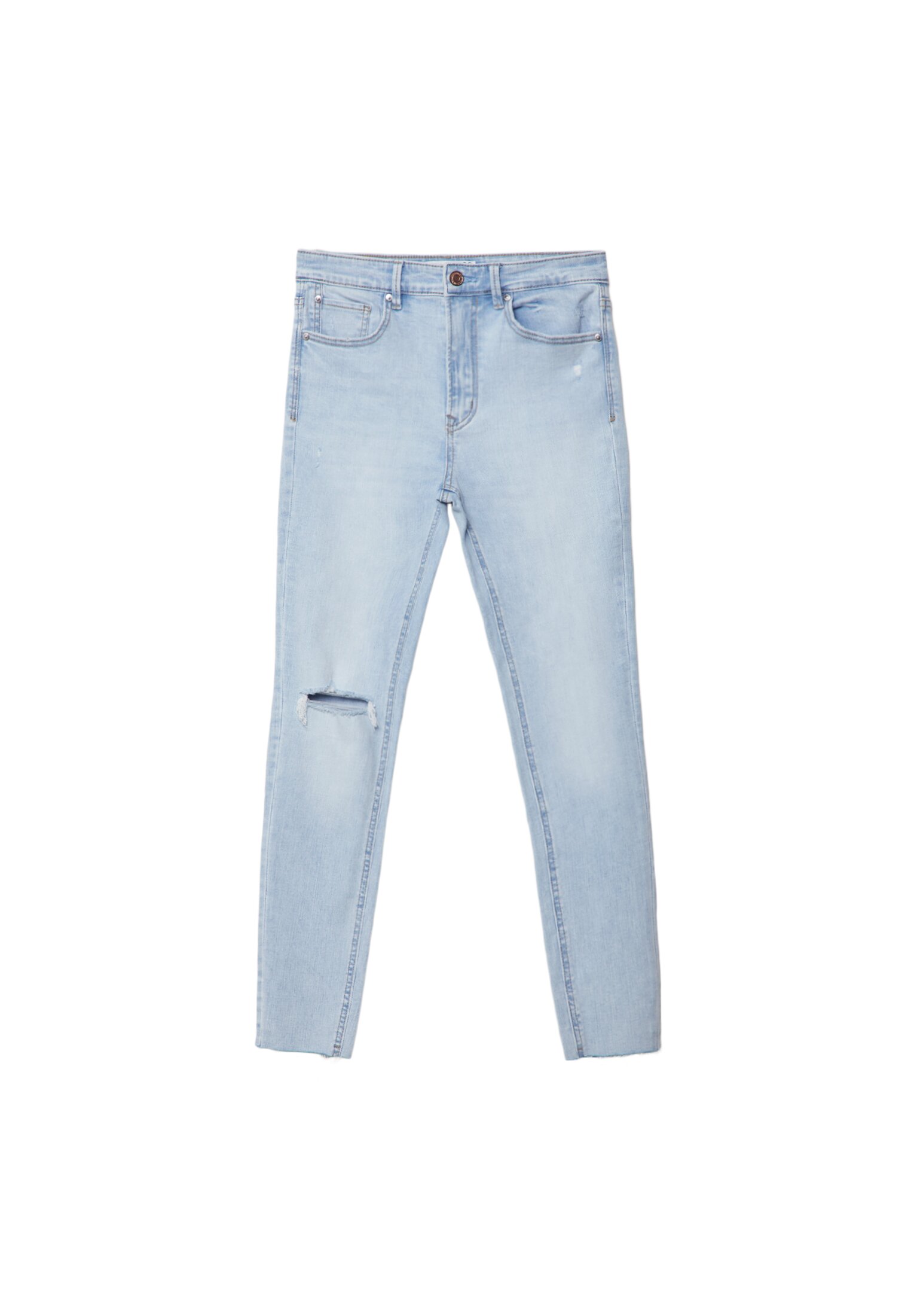 Pantalon vaquero mujer online stradivarius