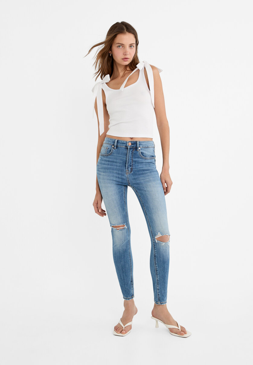 1400 Regular waist, skinny jeans