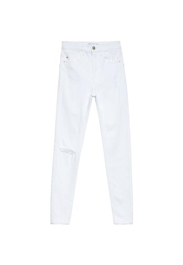 1400 Regular waist skinny jeans