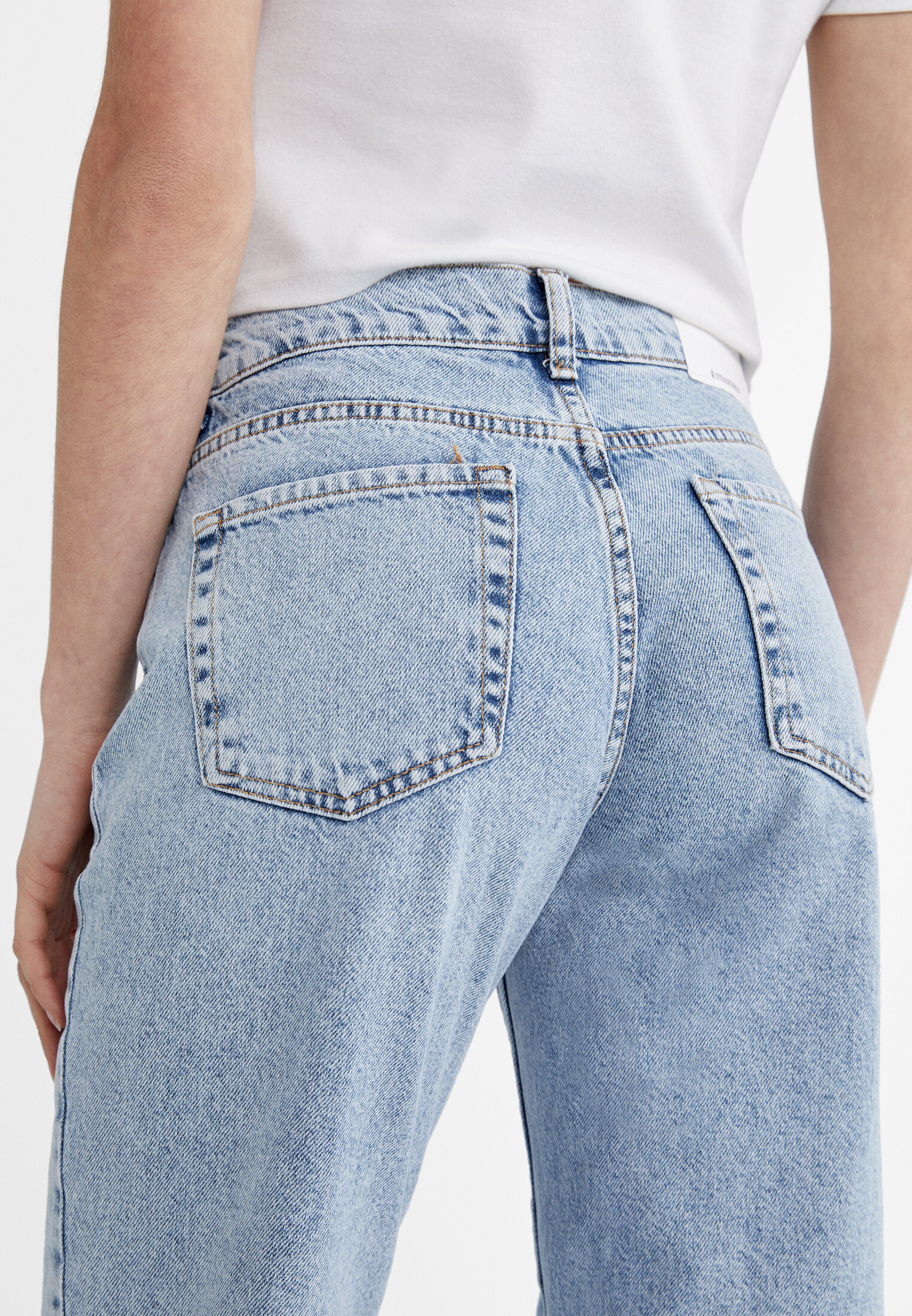 Straight jeans online mujer