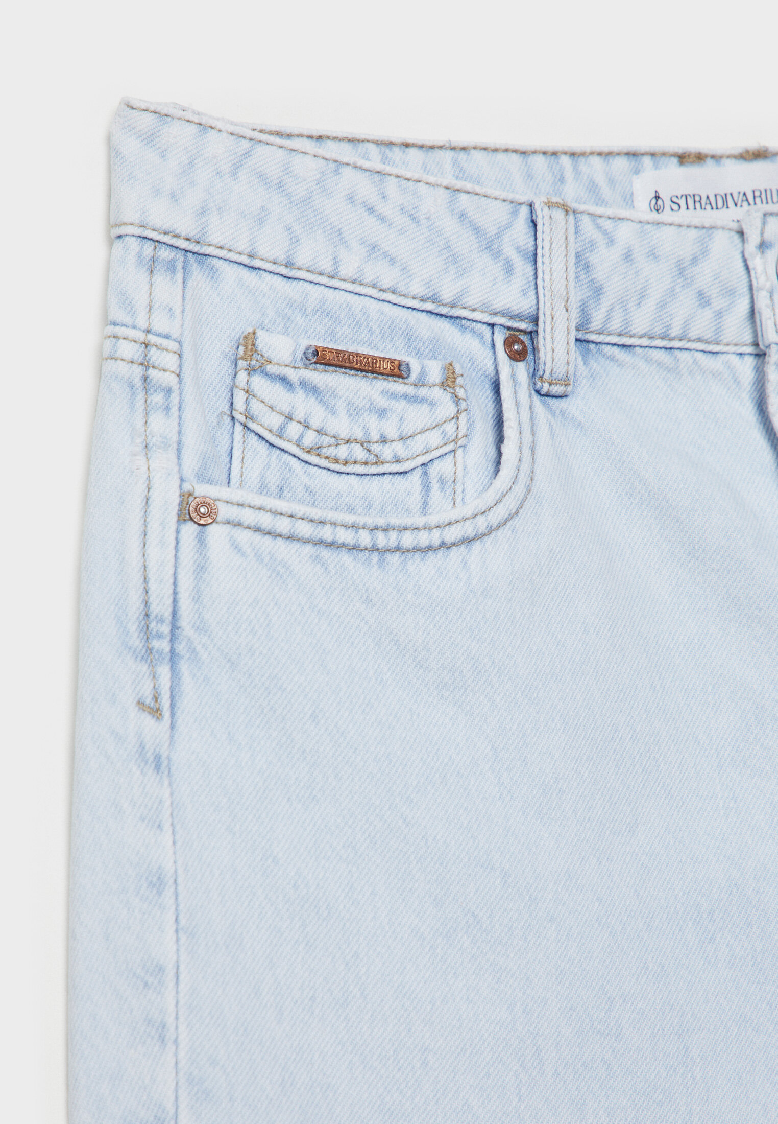 Denim stradivarius hot sale