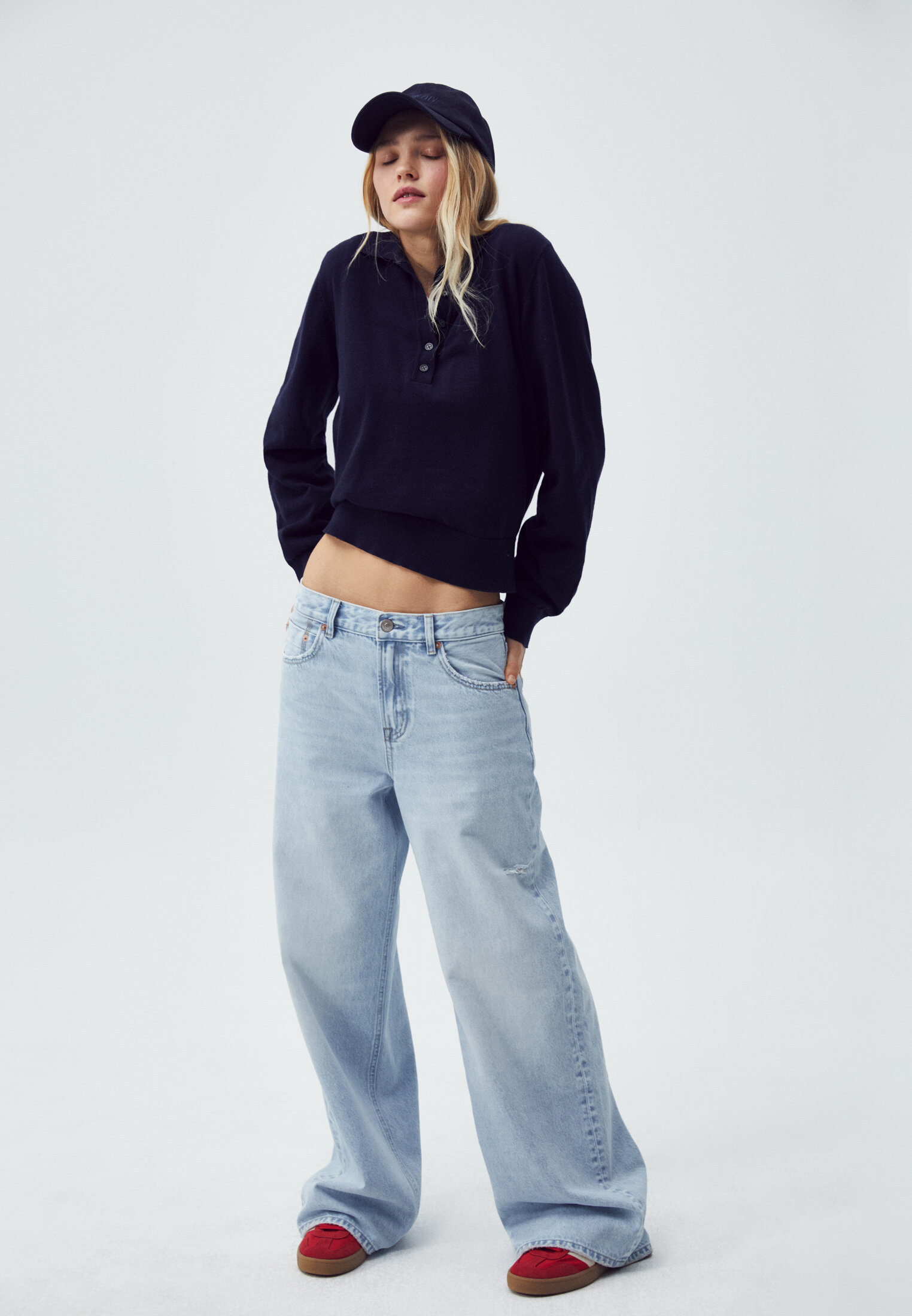 Pantalones rotos mujer stradivarius deals