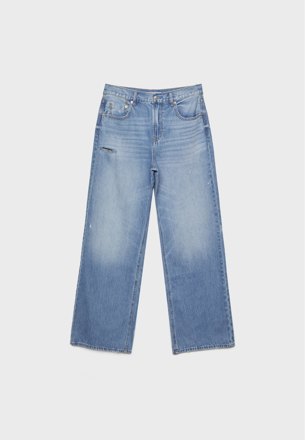 Stradivarius on sale salopette jeans