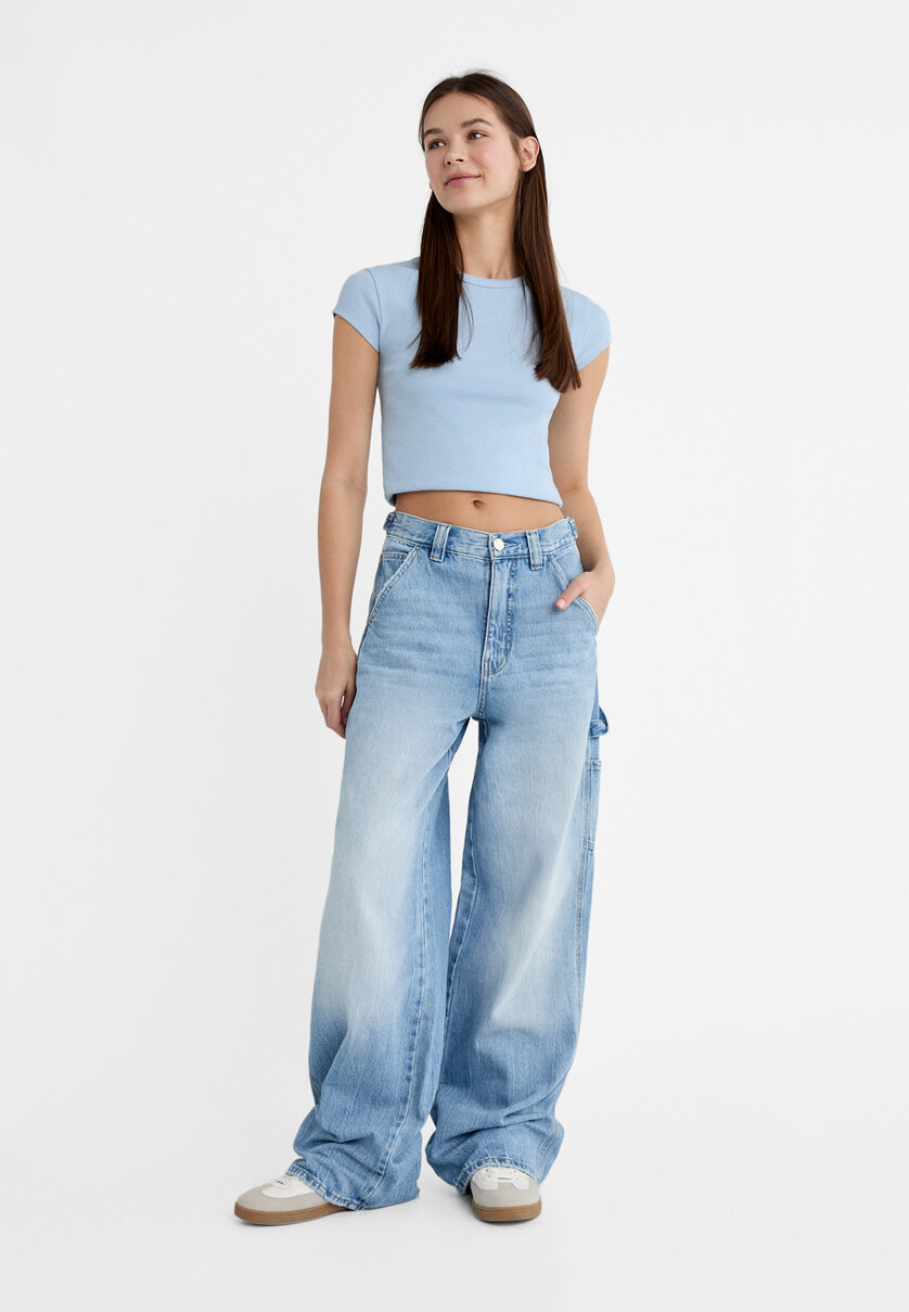 Workwear-Jeans im Straight-Fit