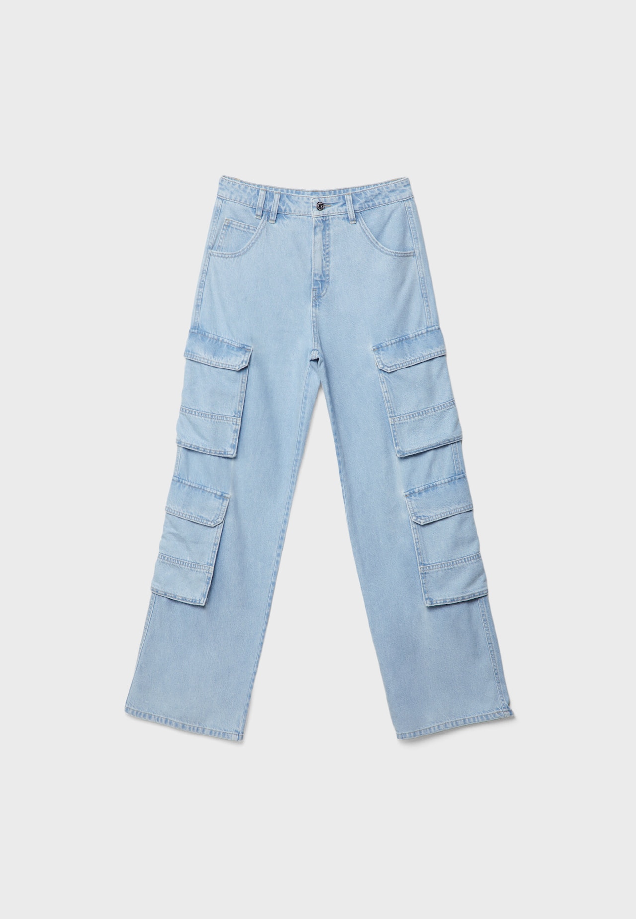 Multi Pocket Cargo Jeans