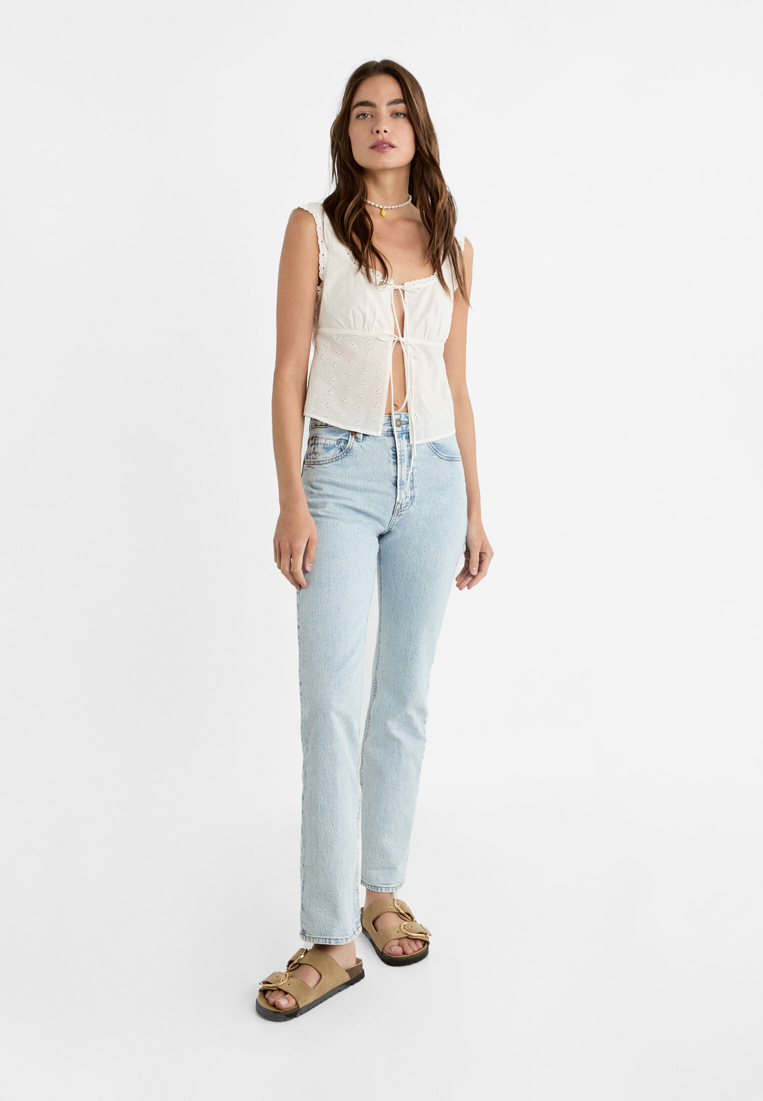 Stradivarius low sales waist jeans