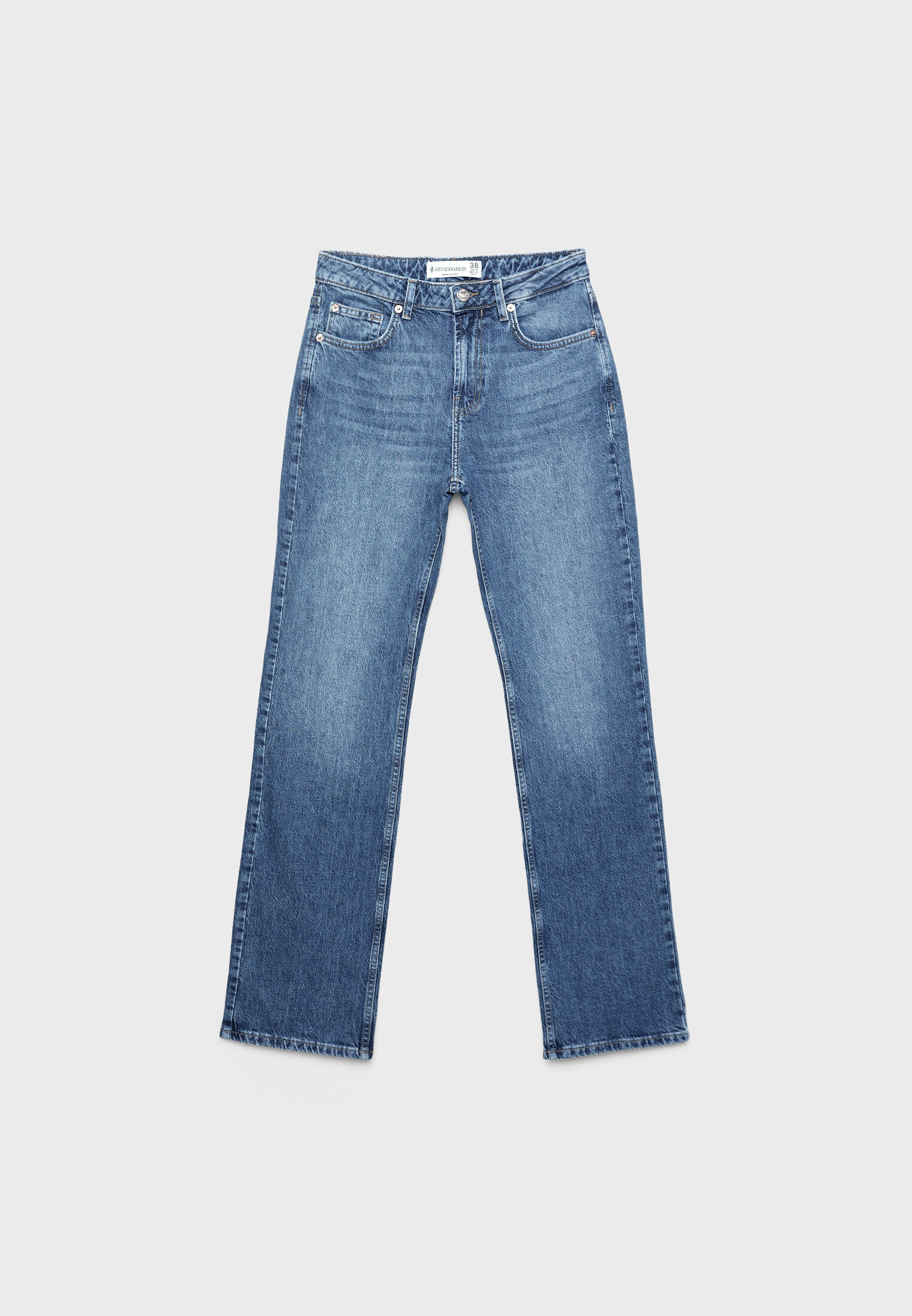 Straight-fit jeans - Women's fashion | Stradivarius Portugal