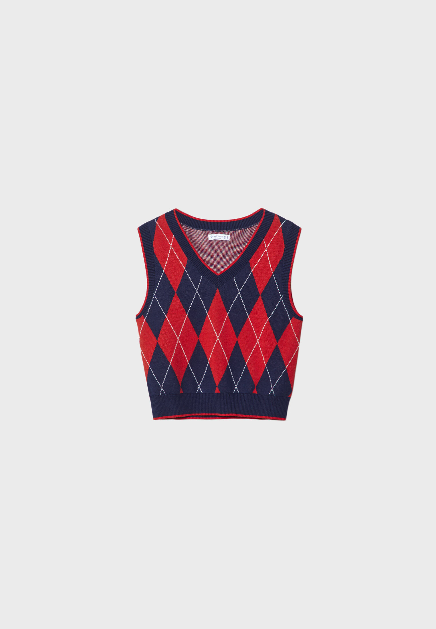 Argyle vest on sale