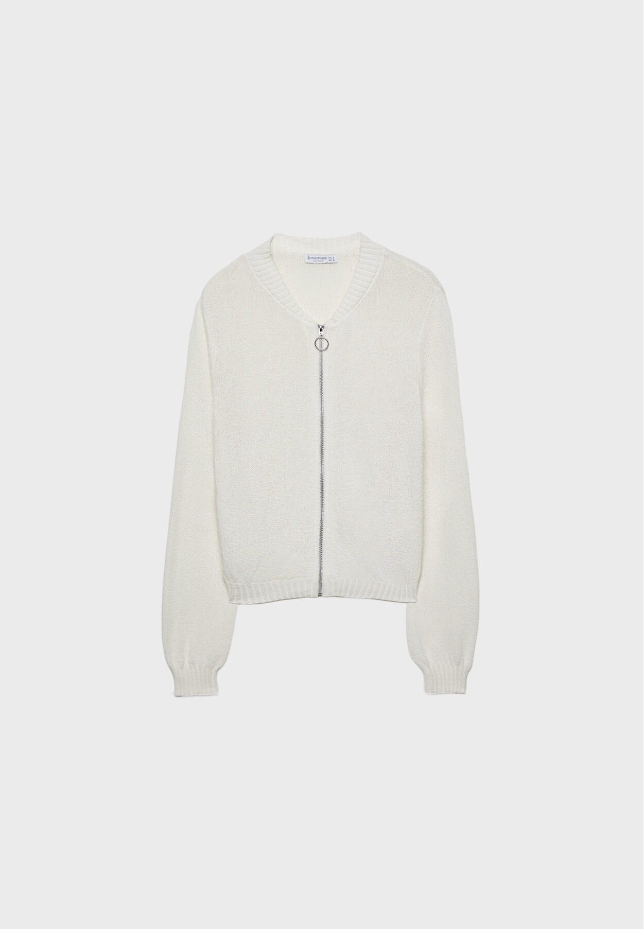 cardigan corto stradivarius