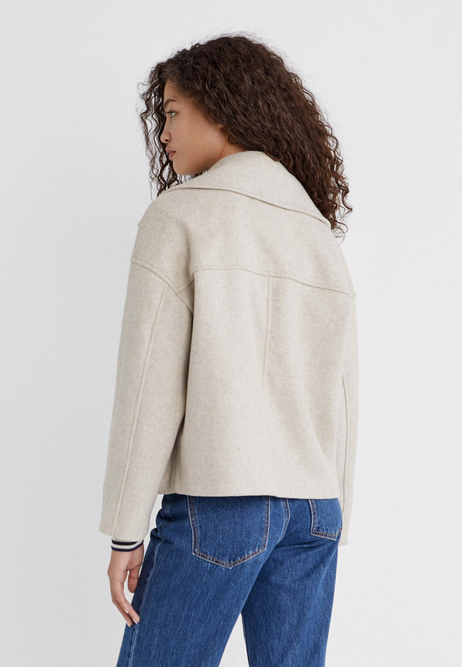 Manteau long sales femme stradivarius