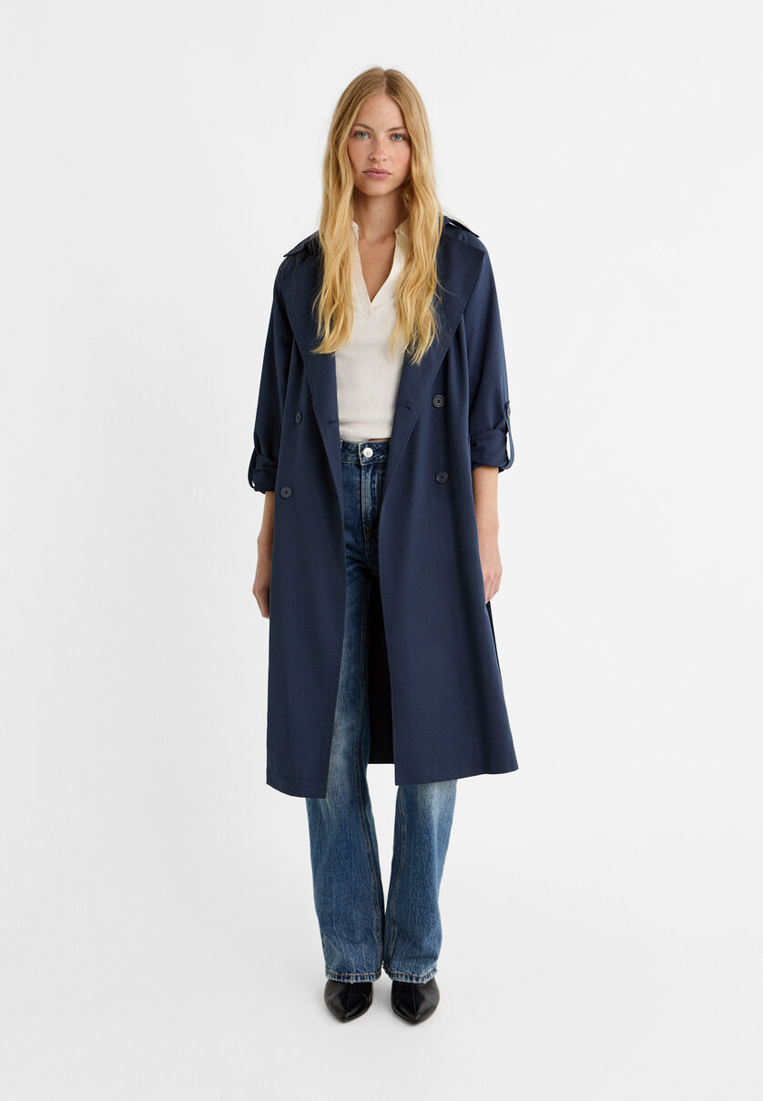 Gabardina stradivarius online rebajas