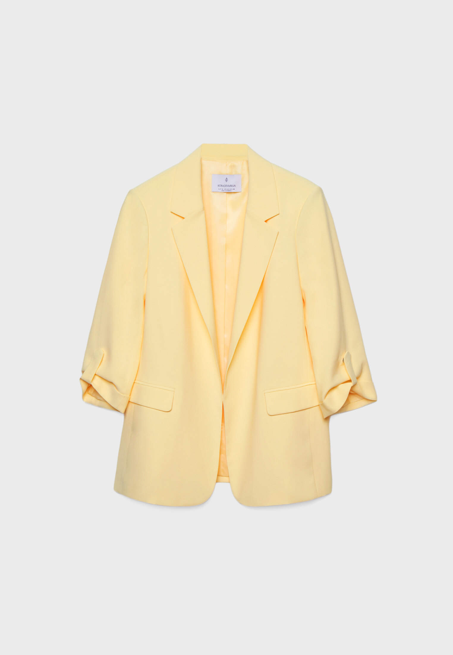 Blazer best sale jaune stradivarius