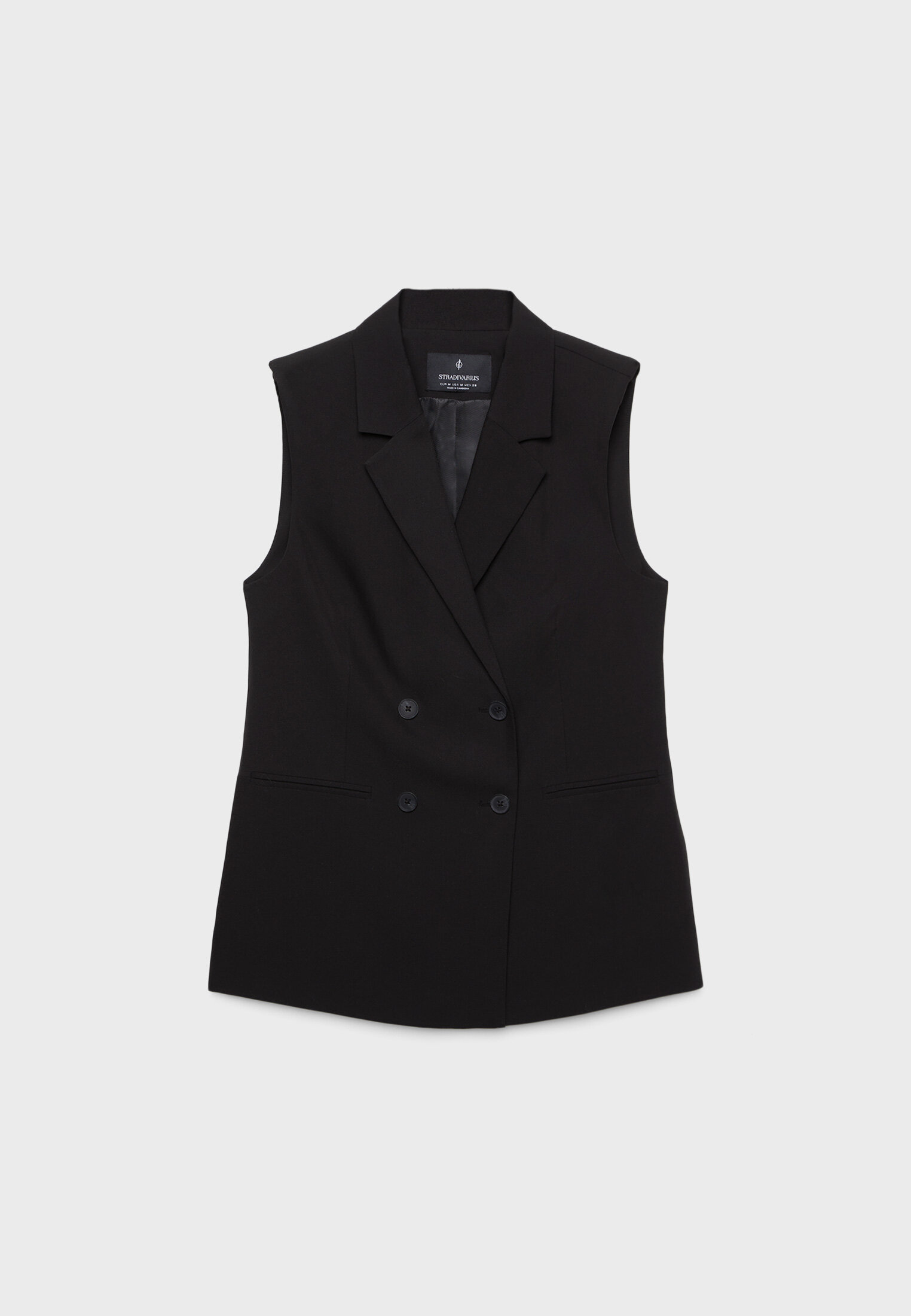 Blazer sans top manche stradivarius