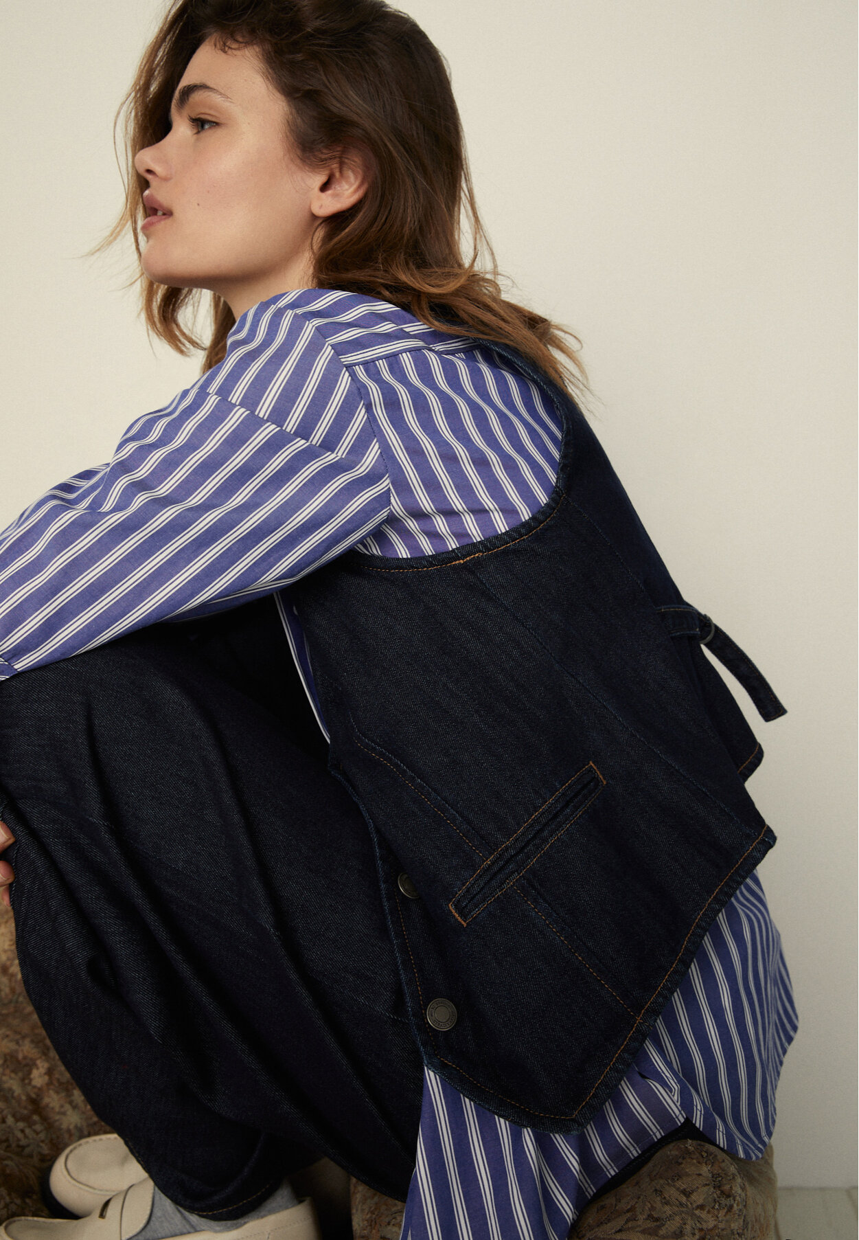 Camisa de lunares deals mujer stradivarius
