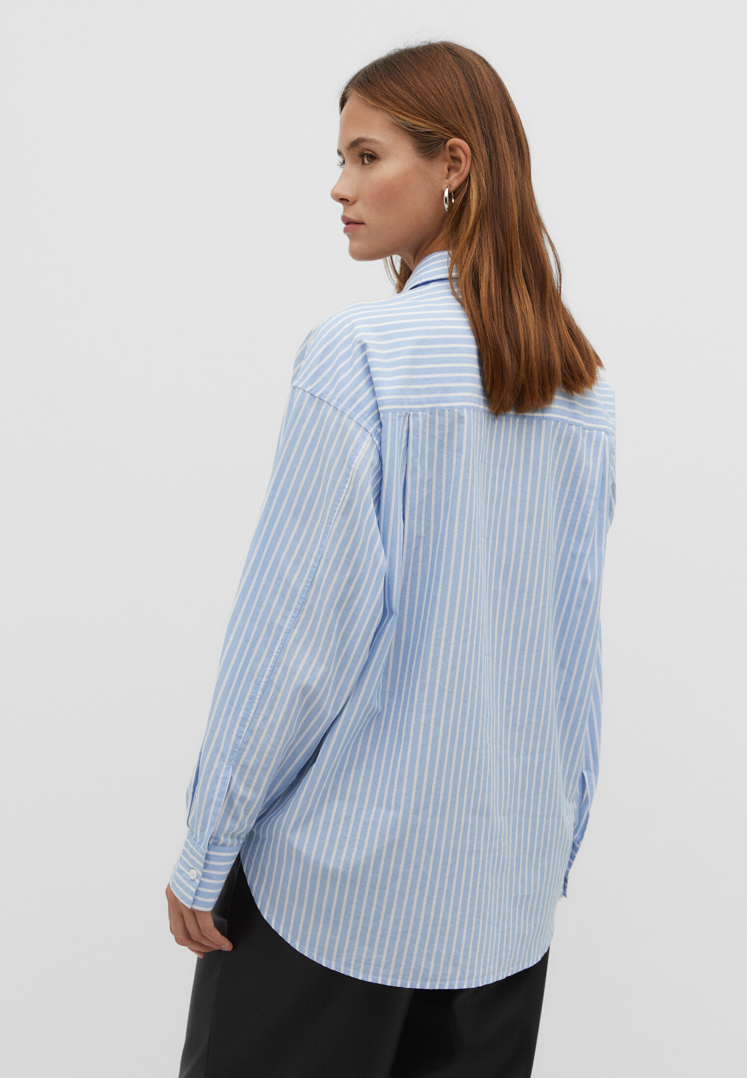 Camisa sales popelin stradivarius