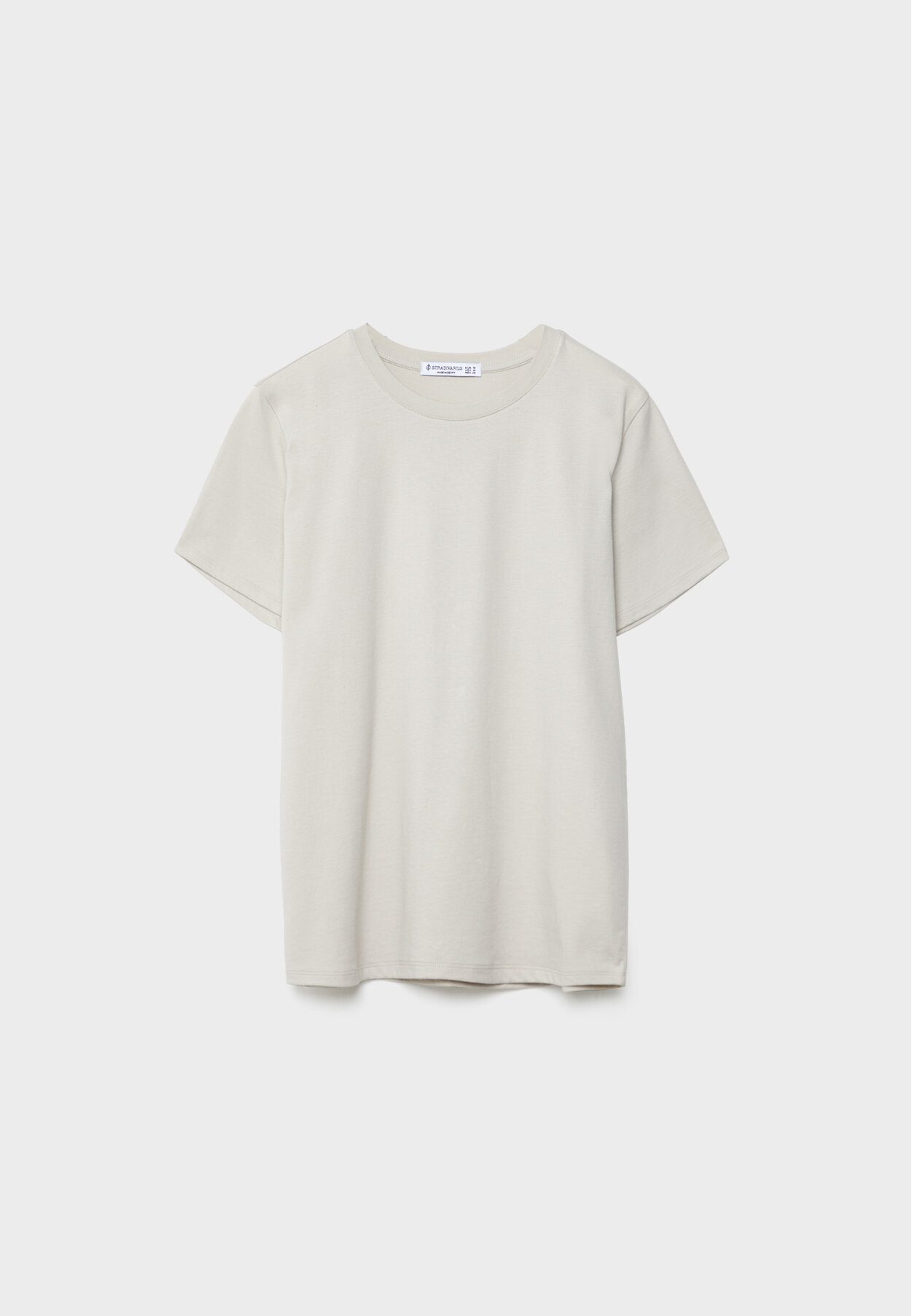 Camisetas básicas mujer online stradivarius