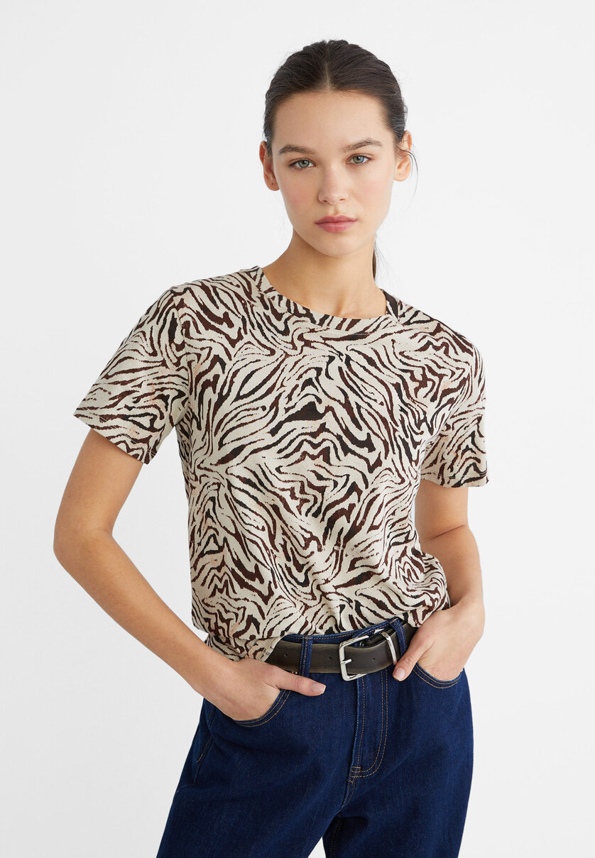 Camiseta basica manga corta