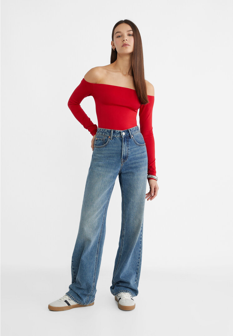 Off-the-shoulder top - Women's fashion