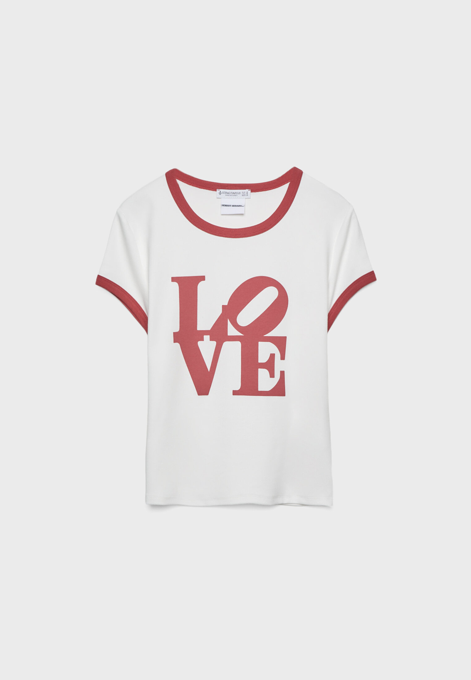 Love T shirt Women s fashion Stradivarius United States