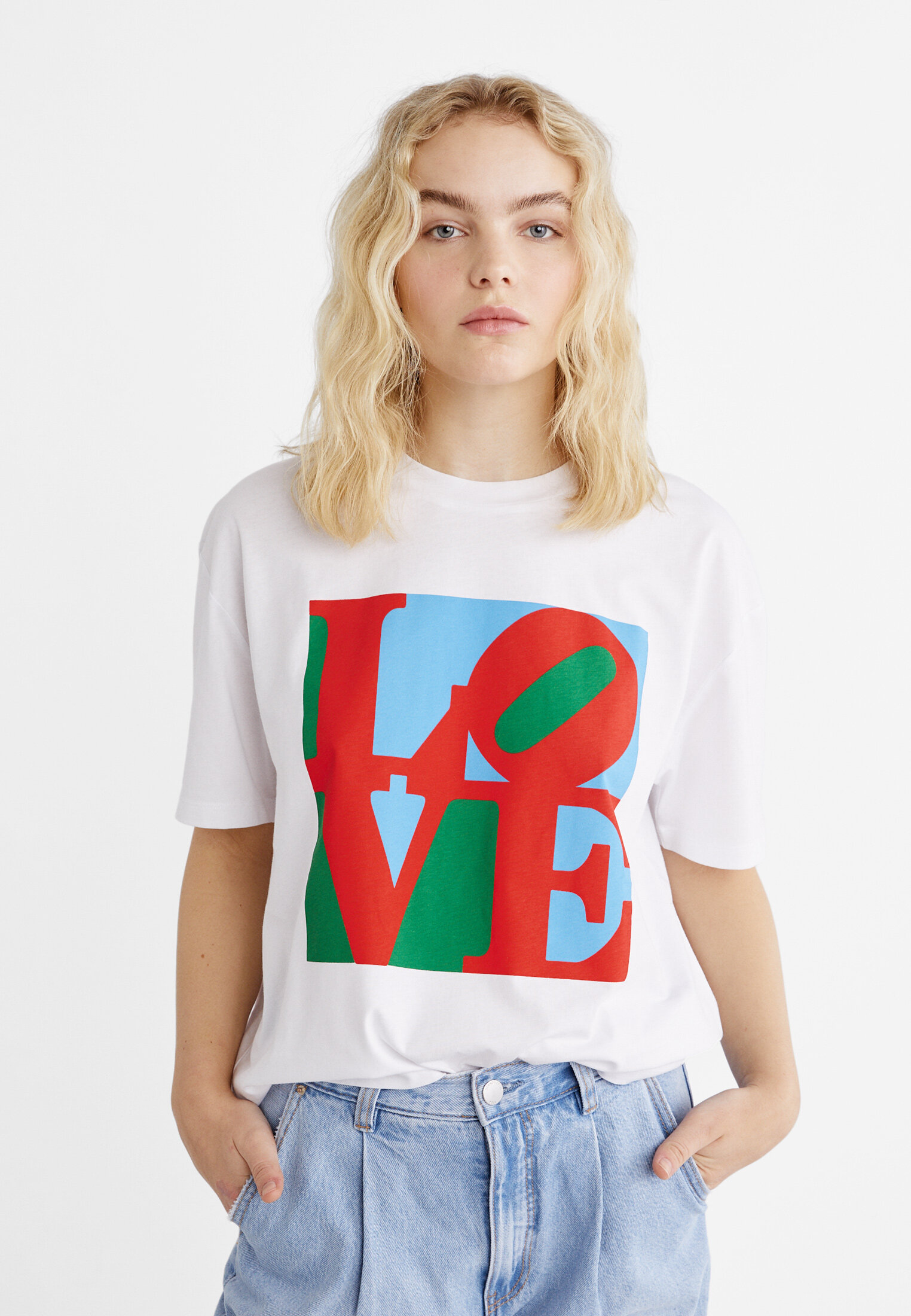 Camiseta osos shop amorosos stradivarius