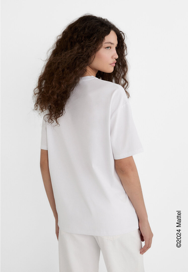 Stradivarius Barbie™ T-shirt  White XS