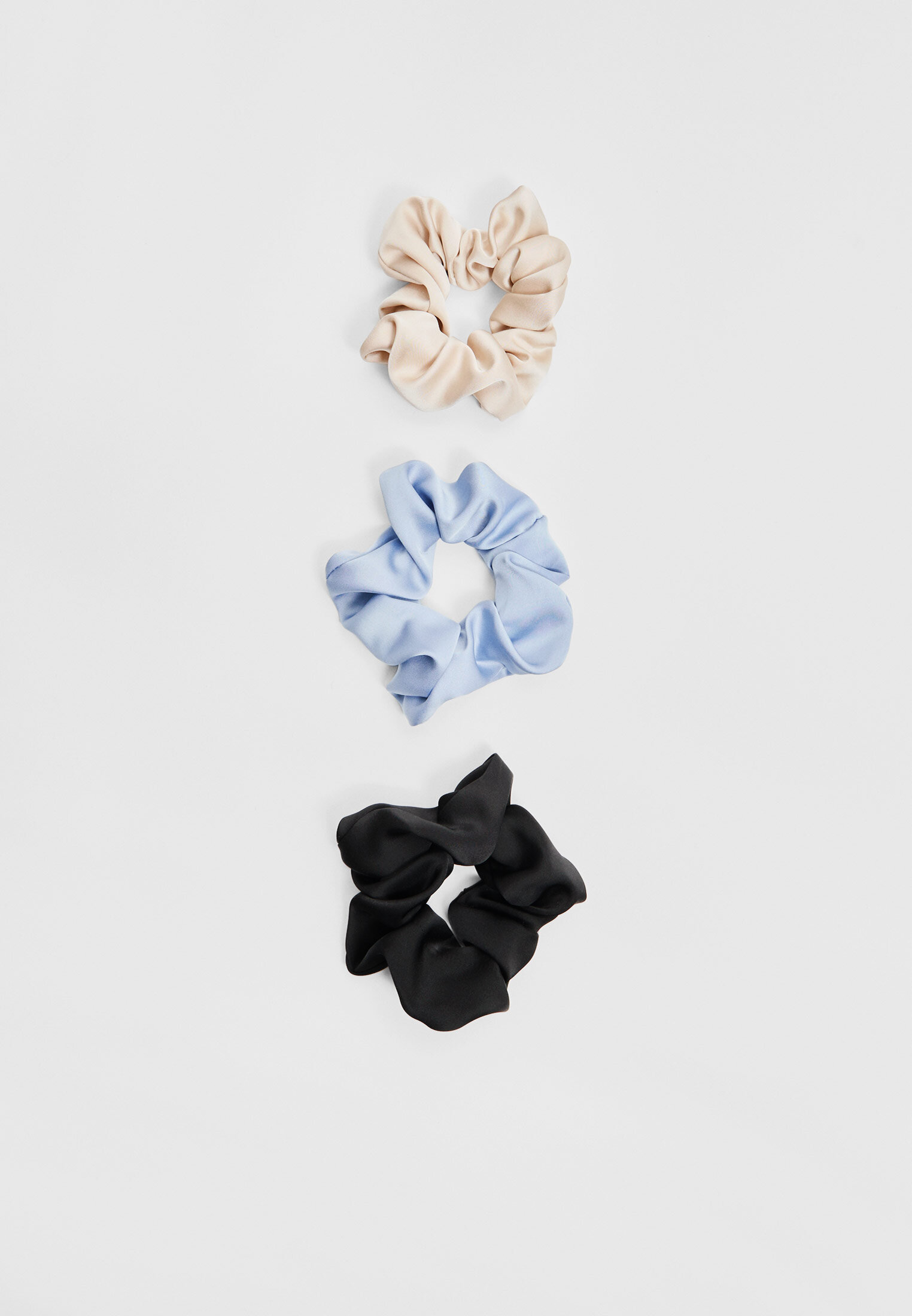 White scrunchie store