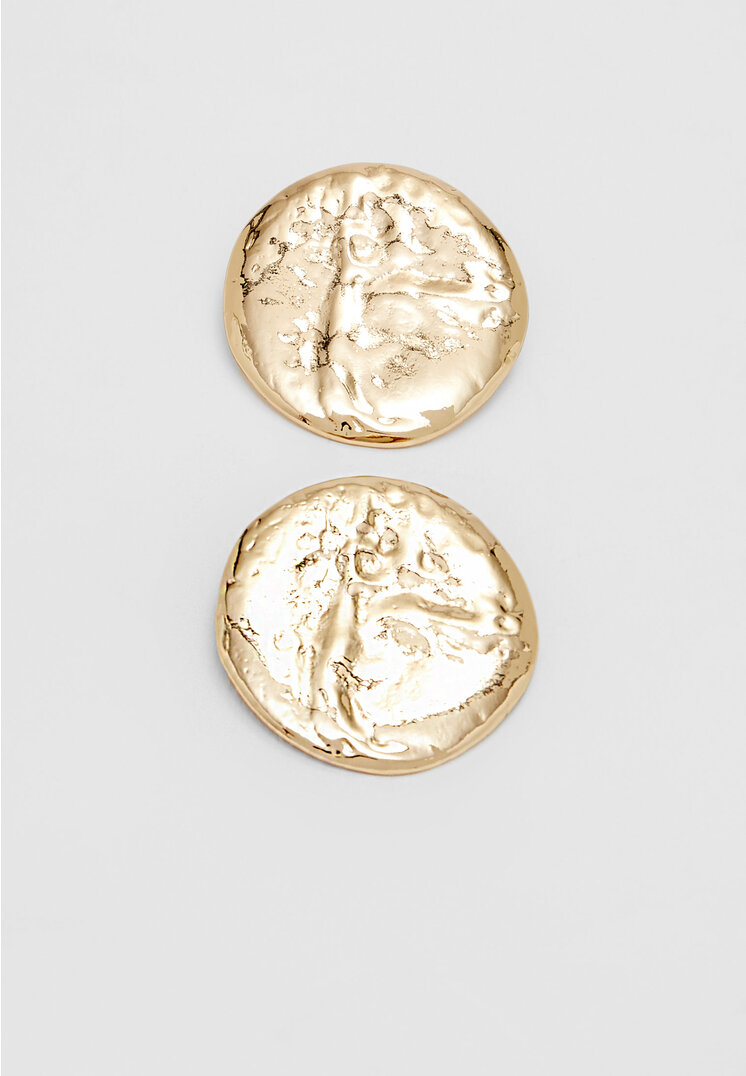 

Stradivarius Runde Kreolen Goldfarben OS
