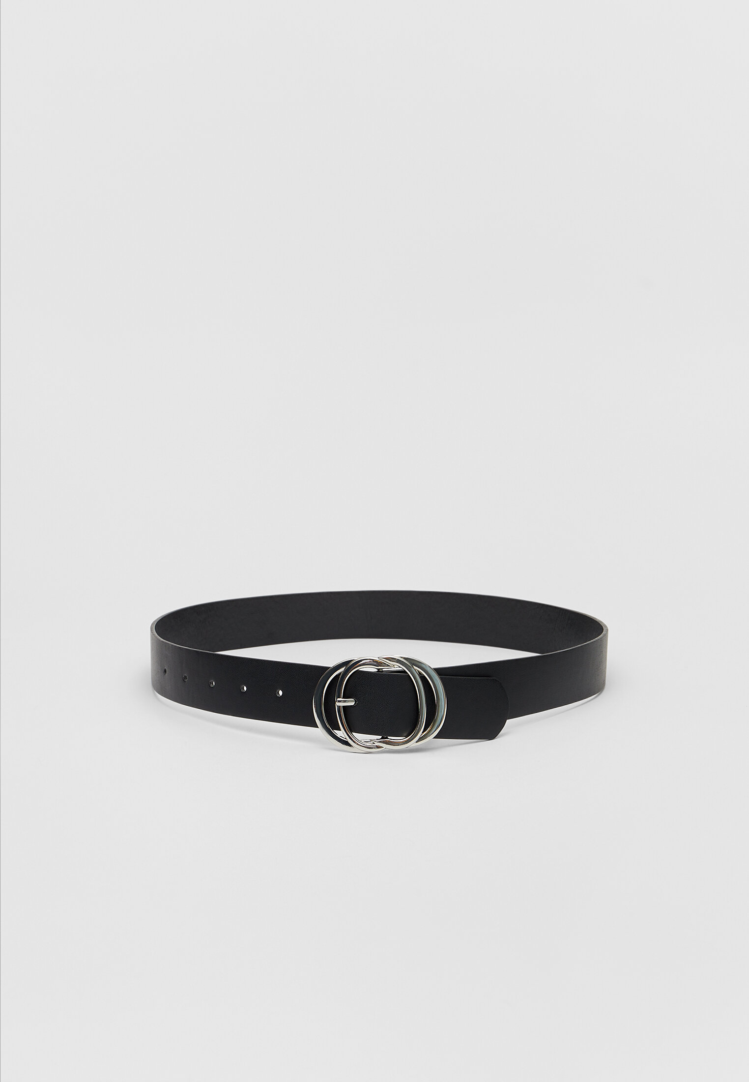 Ceinture double shop boucle stradivarius