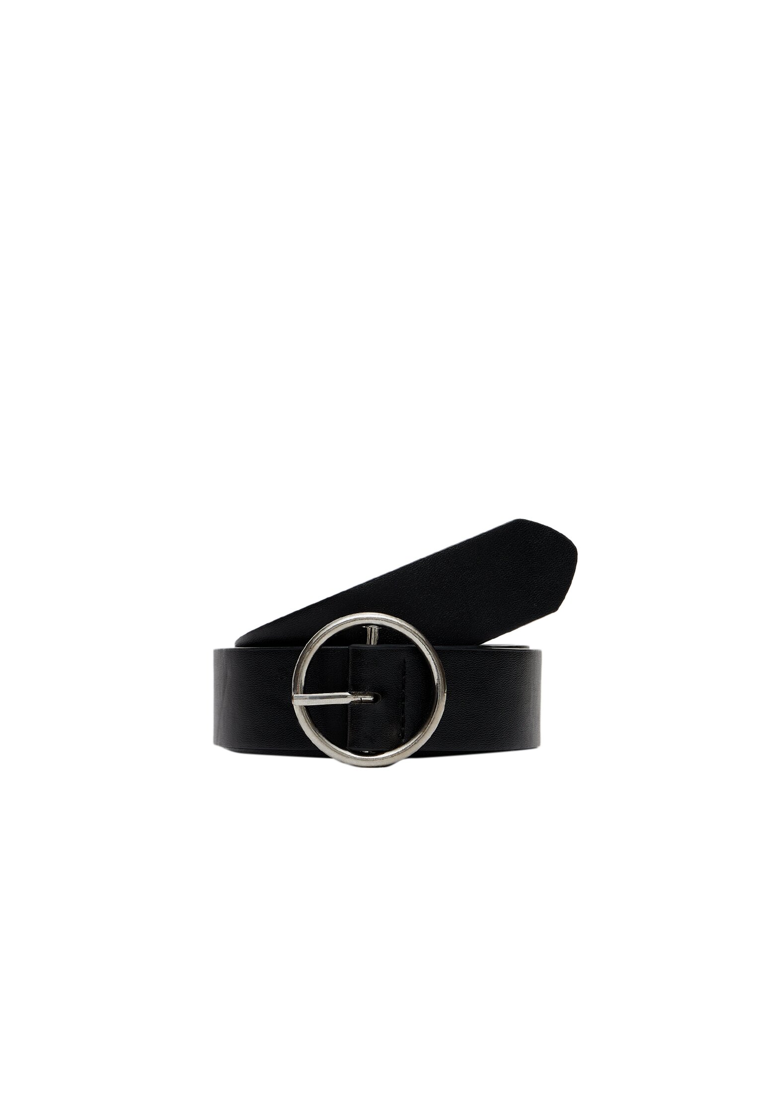 Circle buckle outlet belt