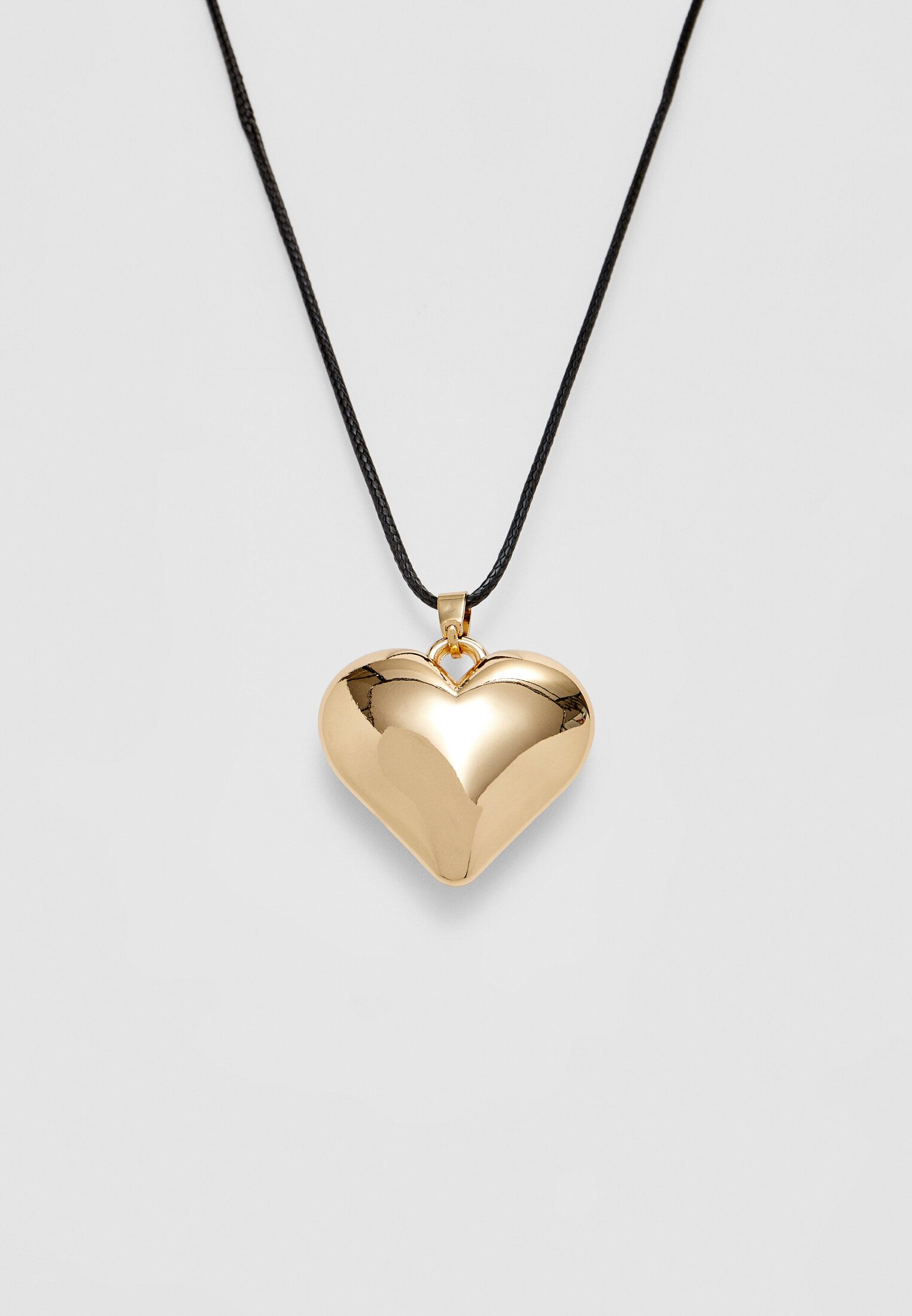 Heart charm store necklace