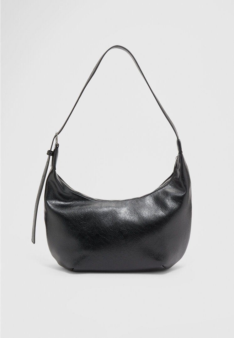 Stradivarius Schultertasche zum Umhängen Schwarz OS