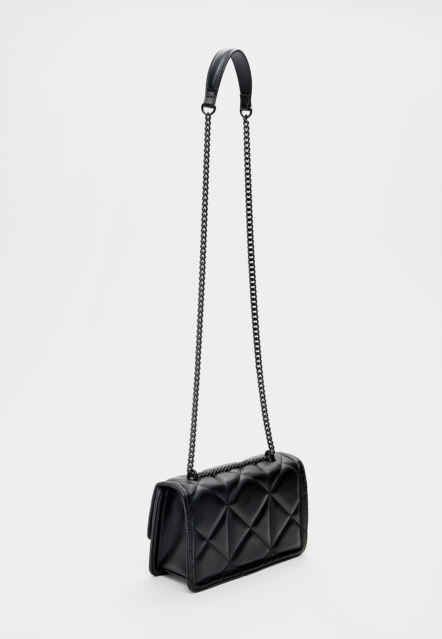 Bolso negro bandolera discount stradivarius