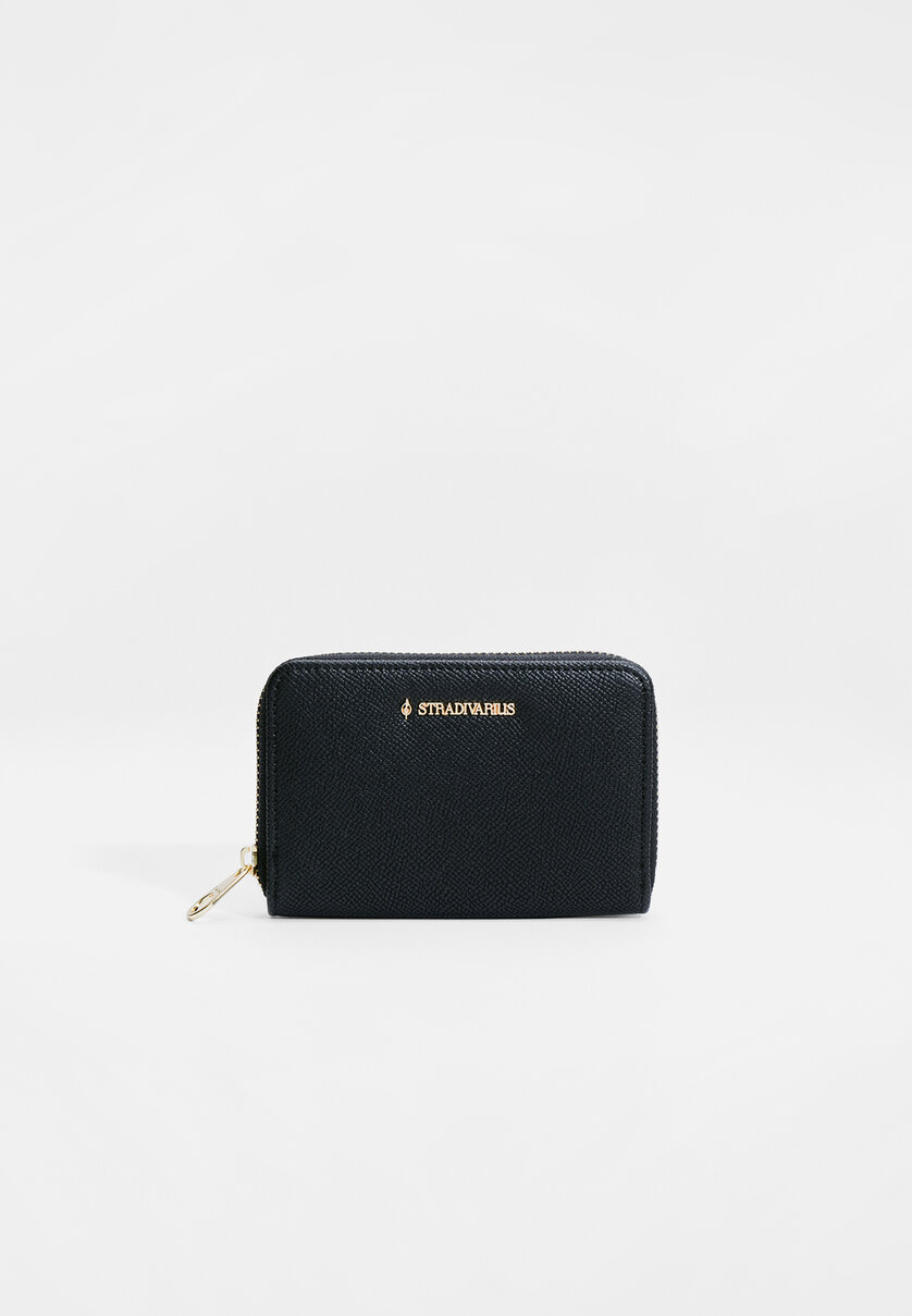Rectangular saffiano purse
