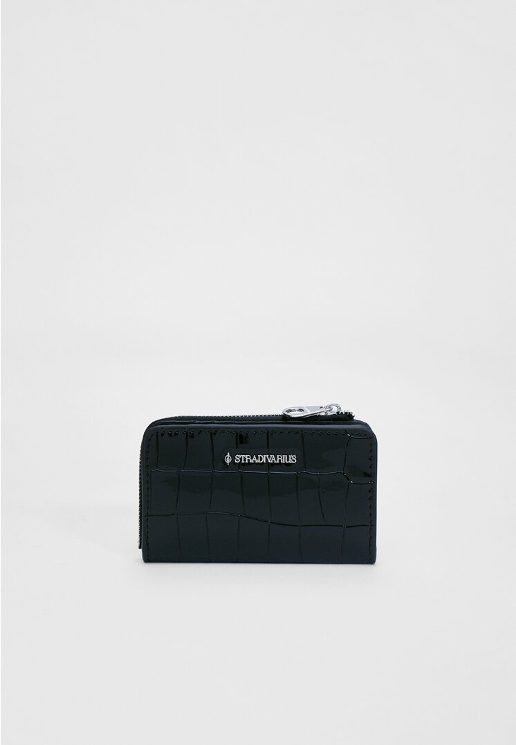 Mock croc card holder - Women's All | Stradivarius Worldwide