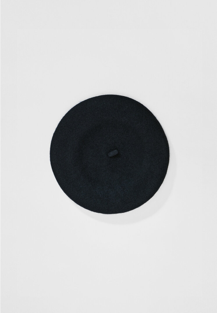 

Stradivarius Beret basic Czarny OS