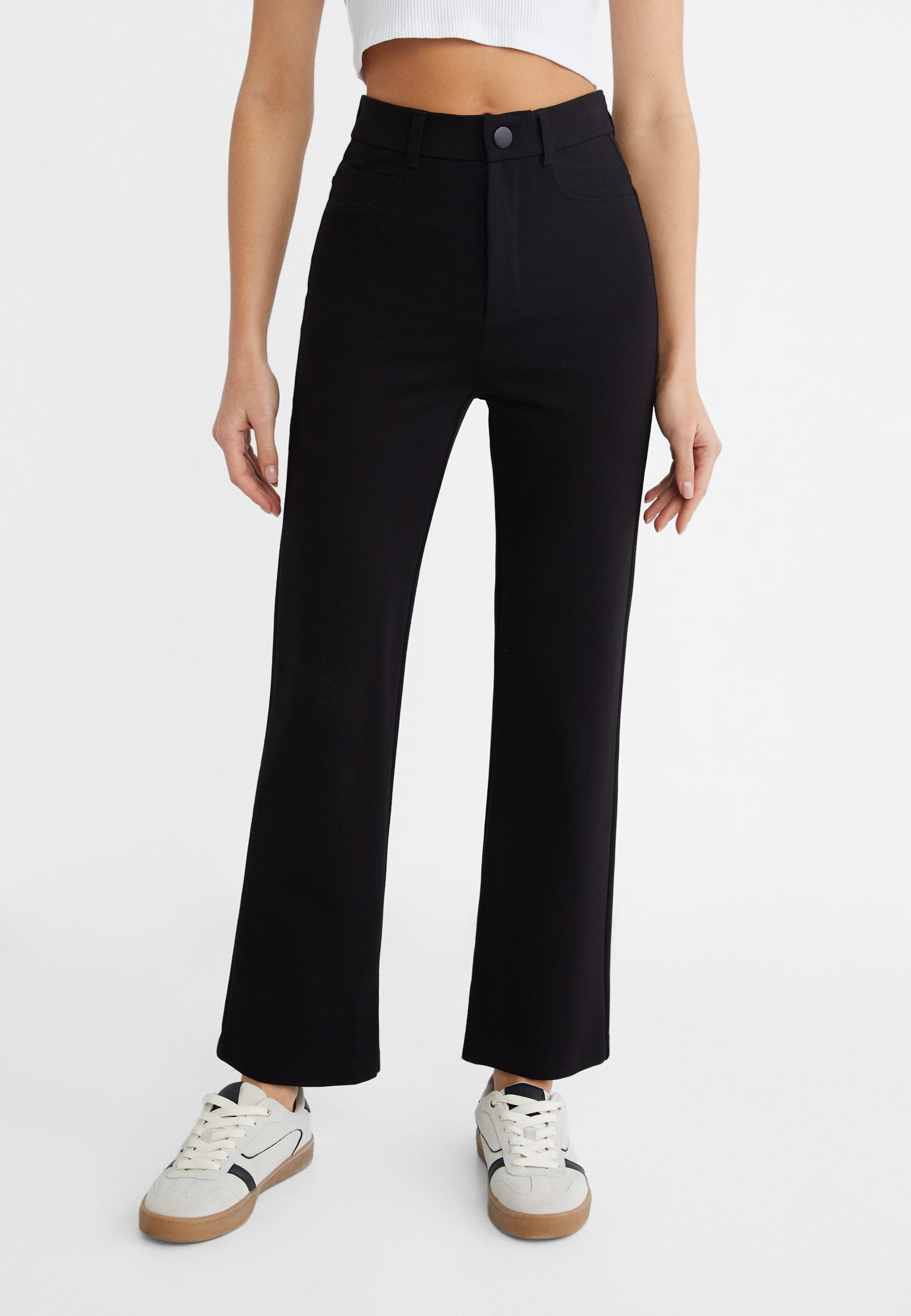 Stradivarius store flared trousers