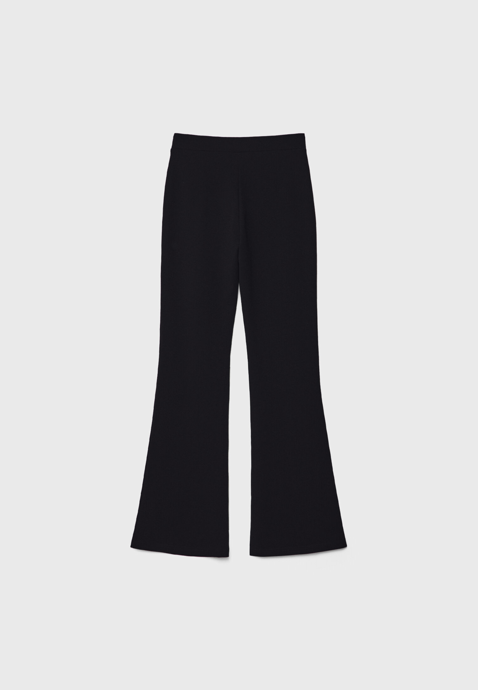 Knitted best sale flared trousers