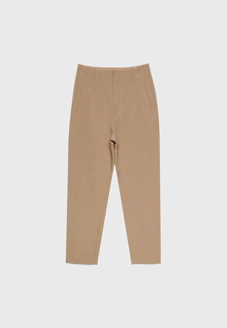 Coated push up trousers - Women's fashion