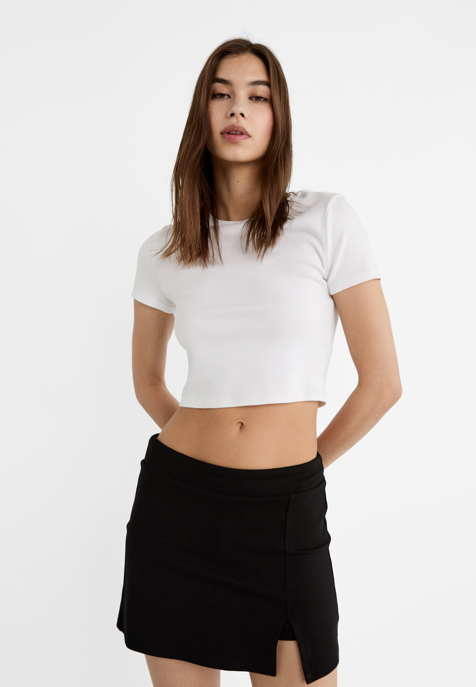 Skort stradivarius hot sale