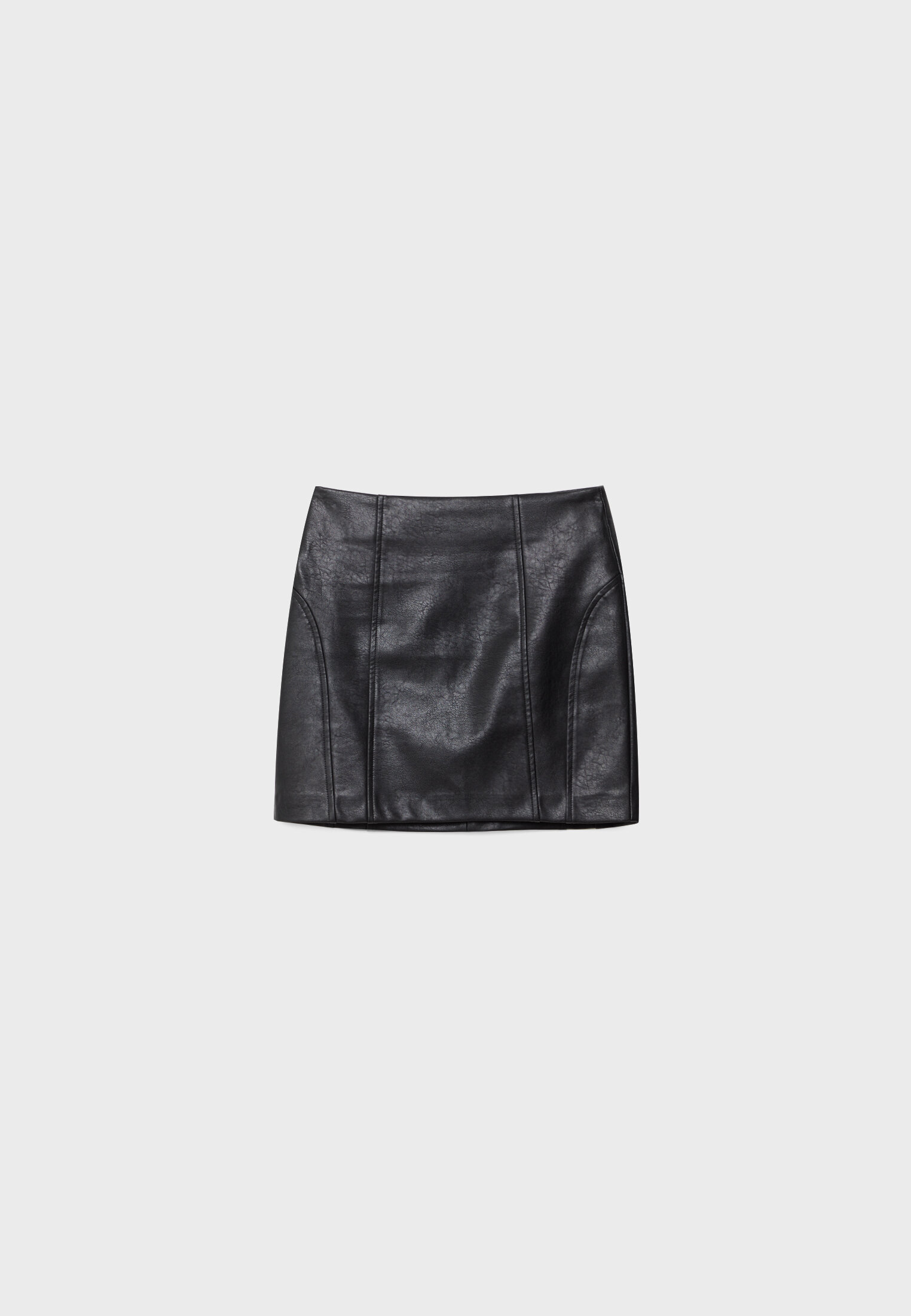 Faux leather mini skirt - Women's fashion | Stradivarius United