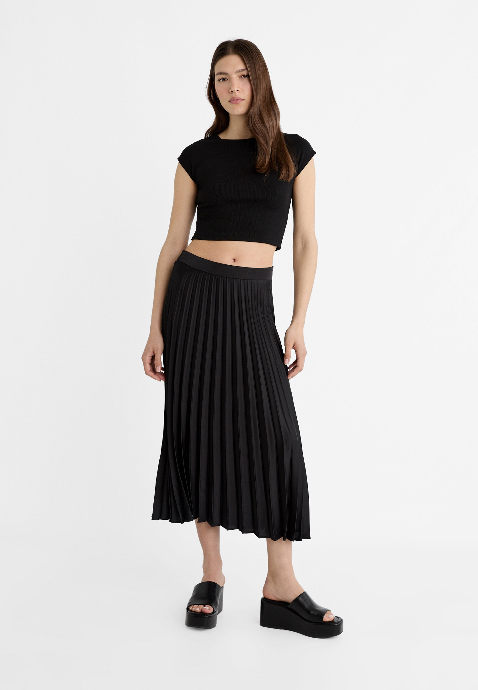 Pleated midi 2025 skirt ireland