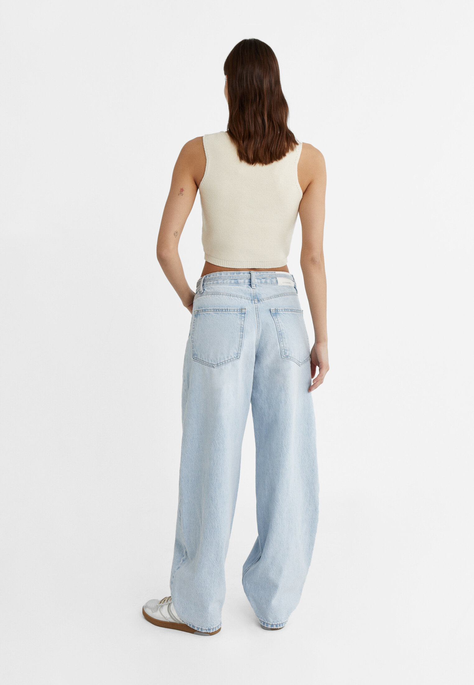 Jeans balloon hot sale fit stradivarius