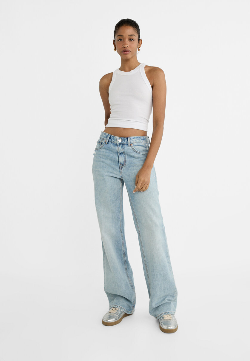 D92 Jeans straight wide
